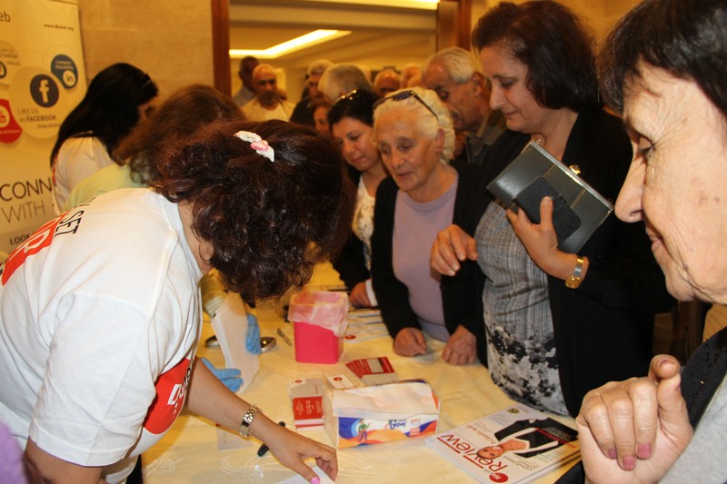 Dialeb Half Way Through The Run and Awareness Campaign
